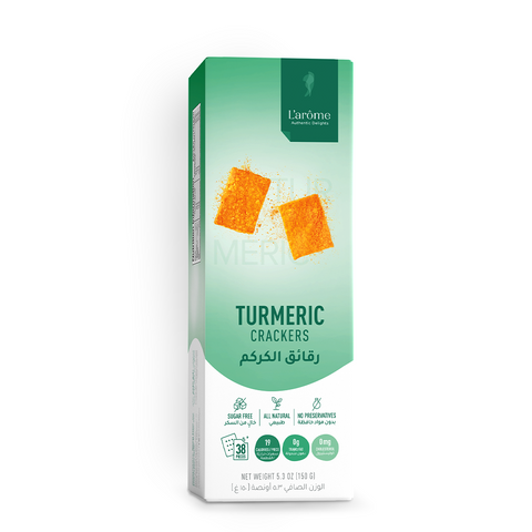 Thyme | Sumac | Tomato | Turmeric Crackers