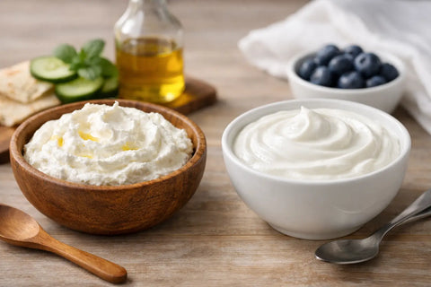 Labneh vs yaourt grec: quelles différences ?