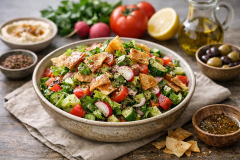 Recette fattoush libanais facile et authentique