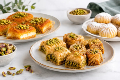 Desserts libanais sans gluten à savourer