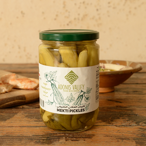 Adonis Pickled Wild Cucumber (Mekti) 600g — Lebanese grocery at Mon Baladé