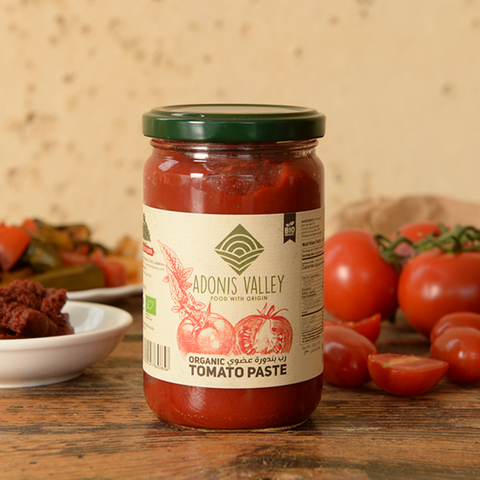Adonis Organic Tomato Paste 330g — Lebanese grocery at Mon Baladé