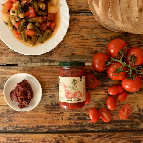 Adonis Organic Tomato Paste 330g — Lebanese grocery at Mon Baladé