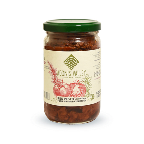 Adonis Red Pesto from Sun-Dried Tomatoes 300g — Lebanese grocery at Mon Baladé