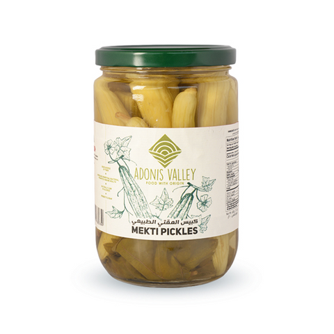 Adonis Pickled Wild Cucumber (Mekti) 600g — Lebanese grocery at Mon Baladé