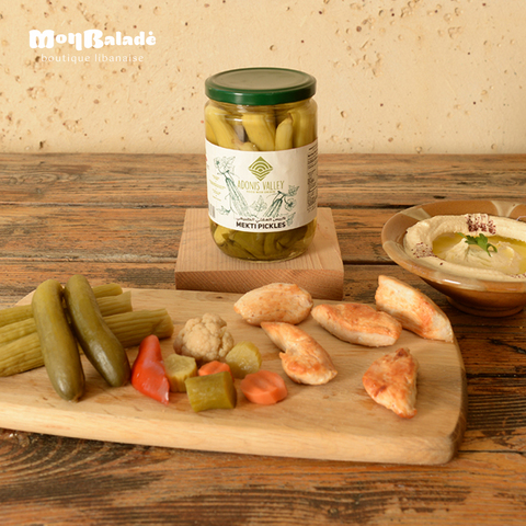 Adonis Pickled Wild Cucumber (Mekti) 600g — Lebanese grocery at Mon Baladé