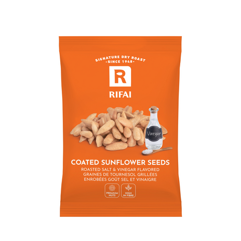 Coated Sunflower Seeds Salt and Vinegar Flavored