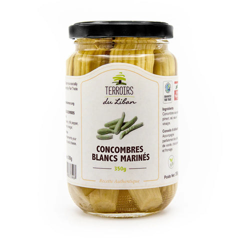 Concombres blancs marinés | Terroirs du Liban