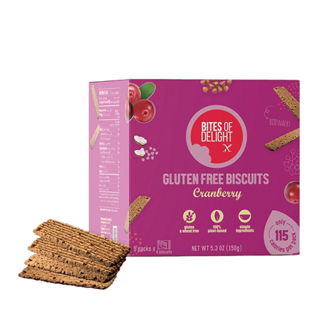 Bites of Delights | Gluten Free Vegan Biscuits