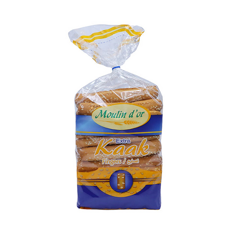Moulin d'or - Kaak Fingers Extra with Sesame 310g — Lebanese grocery at Mon Baladé