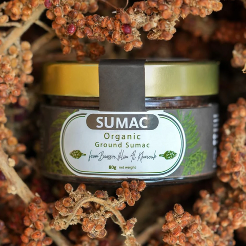 Organic Ground Sumac 80g — Lebanese grocery at Mon Baladé