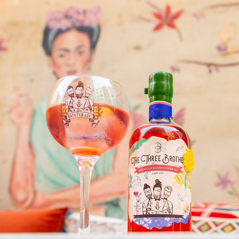 Hibiscus Elderflower Gin