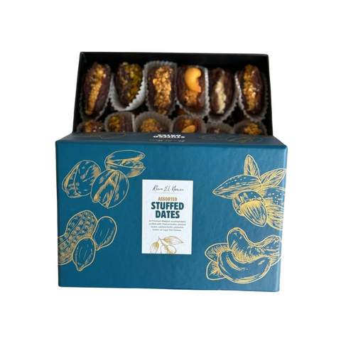 Assorted Stuffed Dates Box 500g — Lebanese grocery at Mon Baladé