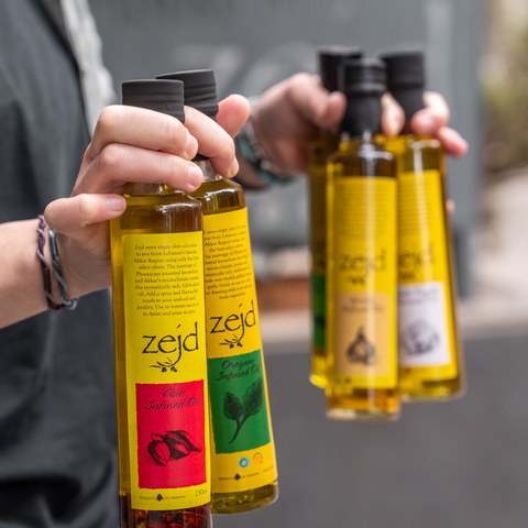 Zejd Oil — Lebanese grocery at Mon Baladé